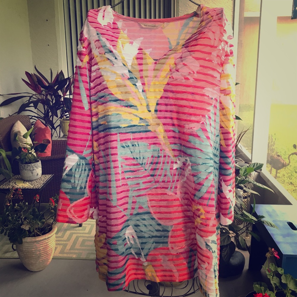 SOLD! Soft Surroundings Textured Tunic